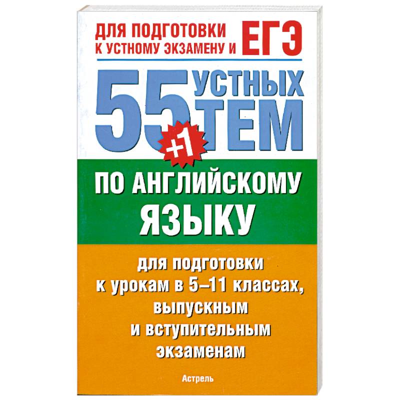 55 (+1) устных тем по английскому языку для подготовки к урокам в 5-11 классах, выпускным и вступительным экзаменам