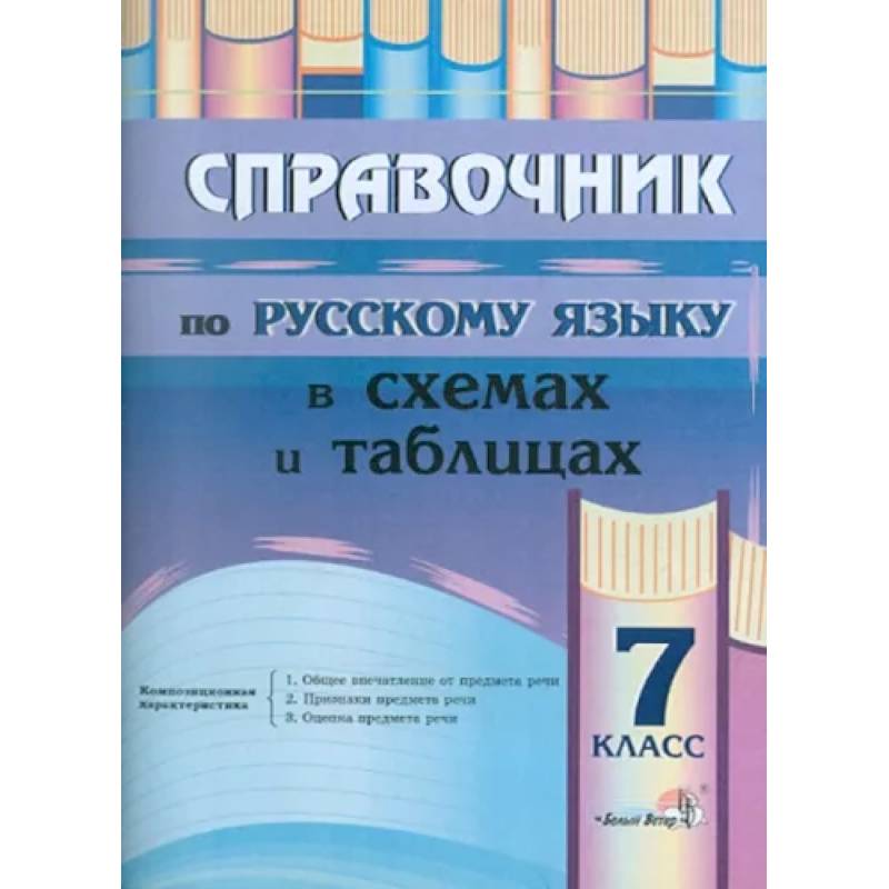 Русский язык. 7 класс. Справочник в схемах и таблицах Русский язык. 7 класс. Справочник в схемах и таблицах