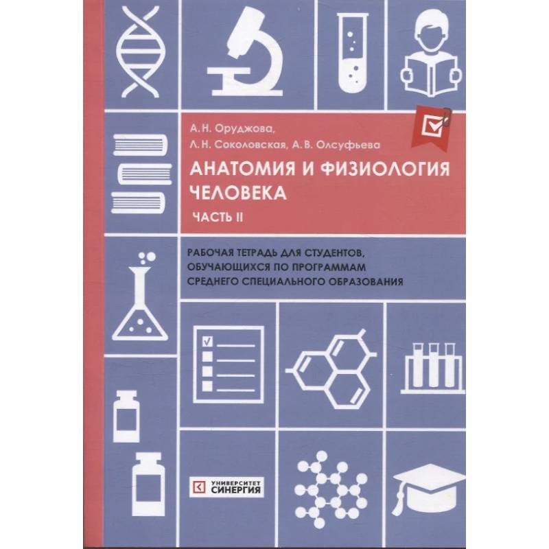 Анатомия и физиология человека: рабочая тетрадь. Часть 2