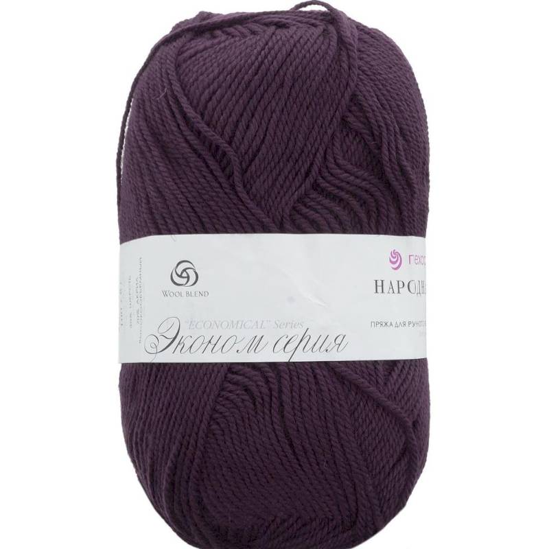 Народная. Цвет 42-Слива. 5х100 г