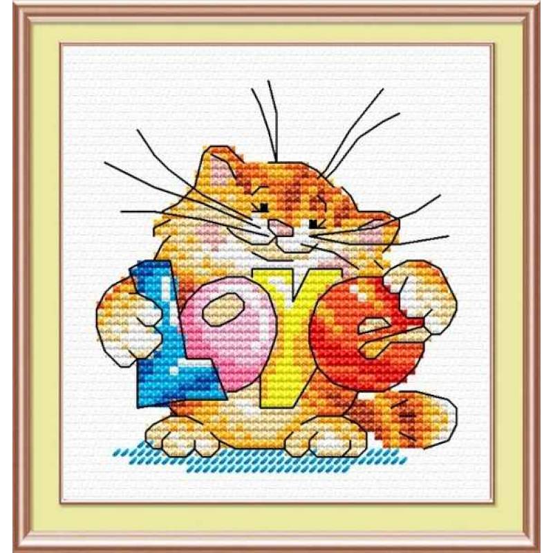 Набор для вышивания 'Подарю тебе любовь', 15x10 см