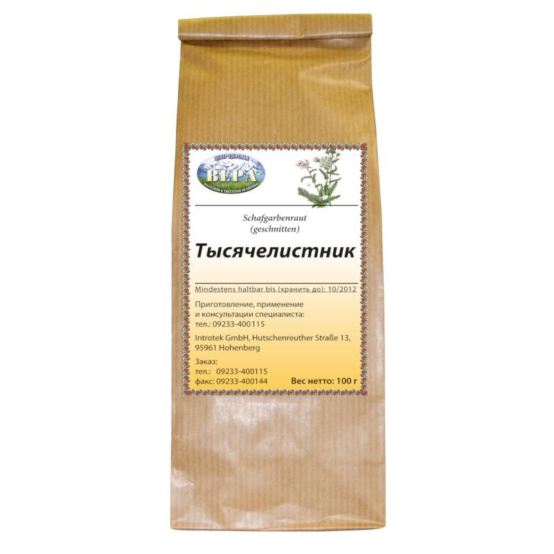 Тысячелистник (трава) (расфасовка 100 г.)