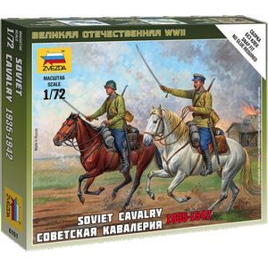 Звезда Сборная модель Советская кавалерия 1935-1942