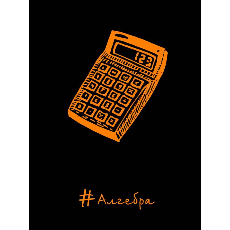 Тетрадь предметная 'Неоновые акценты. Алгебра'