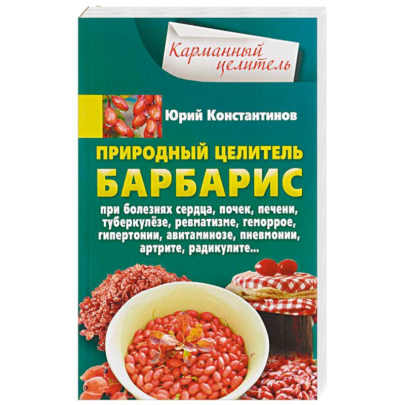 Природный целитель барбарис. При болезнях сердца, почек, печени, туберкулезе, ревматизме, геморрое Природный целитель барбарис. При болезнях сердца, почек, печени, туберкулезе, ревматизме, геморрое