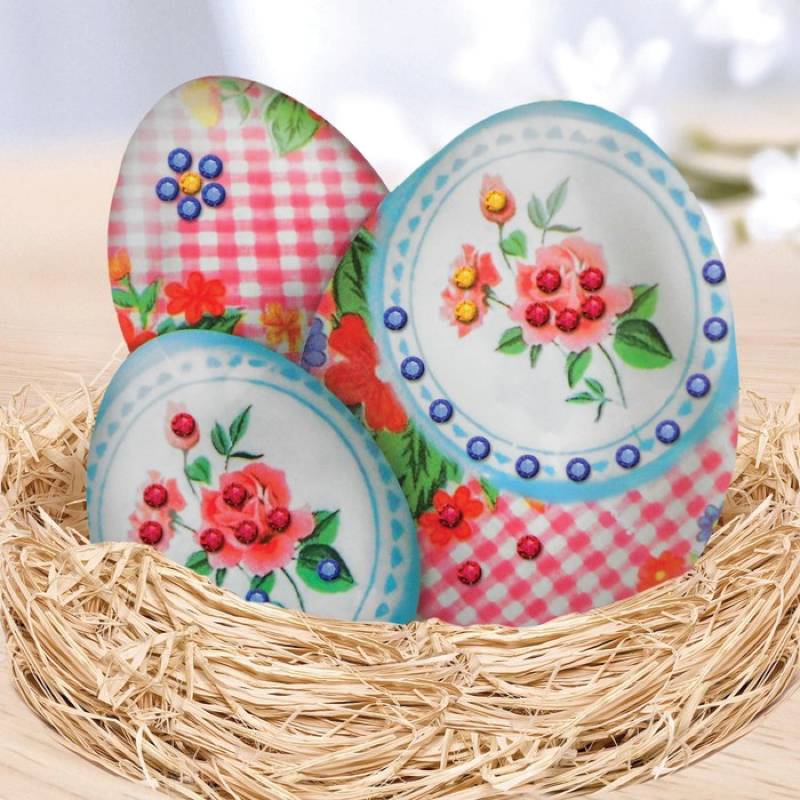 Набор для декорирования пасхальных яиц в технике декупаж Набор для декорирования пасхальных яиц в технике декупаж