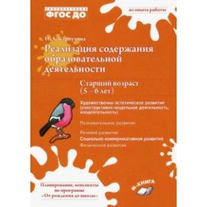 Реализация содержания образовательной деятельноти. 5-6 лет. Художественно-эстетическое развитие Реализация содержания образовательной деятельноти. 5-6 лет. Художественно-эстетическое развитие
