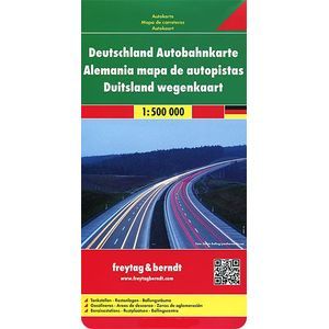 Германия. Карта автомагистралей / Germany Motorway Map