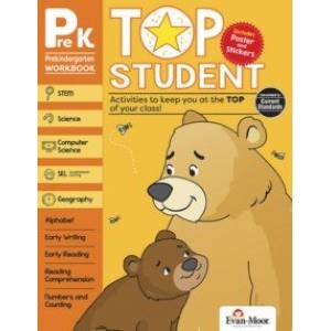 Top Student, Grade Prek Top Student, Grade Prek