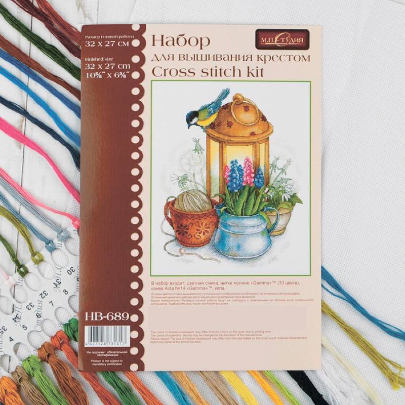 Набор для вышивания мулине 'Искра весны ' 27x32 см Набор для вышивания мулине 'Искра весны ' 27x32 см