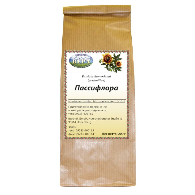 Пассифлора (трава) (расфасовка 200 г.)