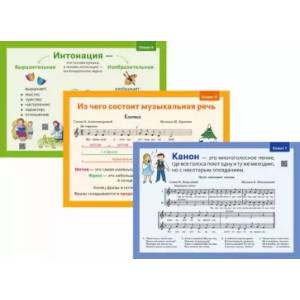 Музыка. 3 класс. Демонстрационные плакаты Музыка. 3 класс. Демонстрационные плакаты