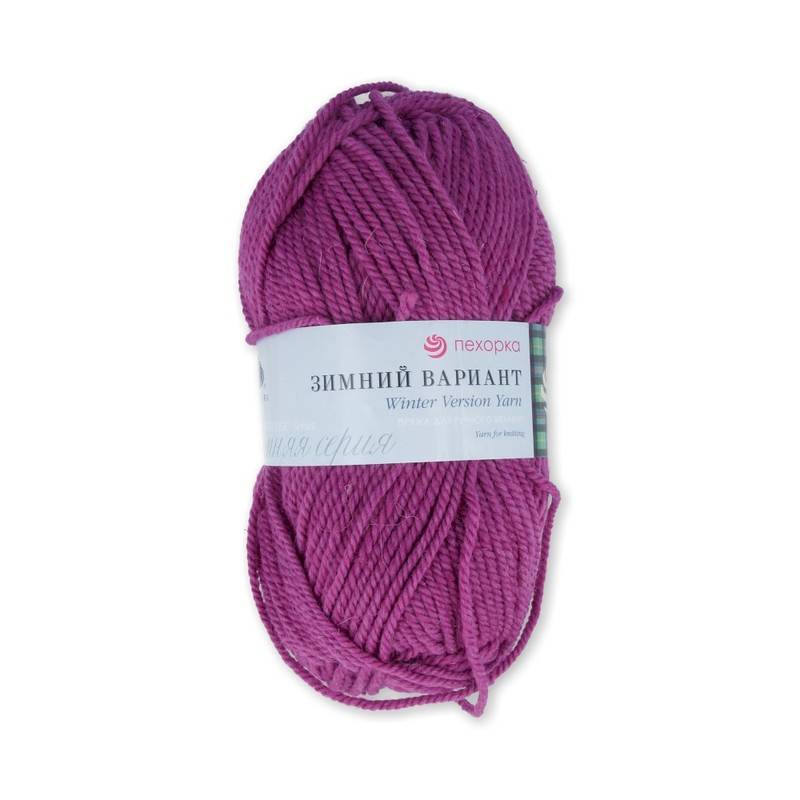 Зимний вариант. Цвет 575-Ярко-лиловый. 10х100 г Зимний вариант. Цвет 575-Ярко-лиловый. 10х100 г