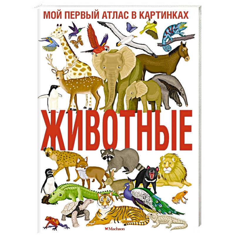 Животные. Мой первый атлас в картинках Животные. Мой первый атлас в картинках