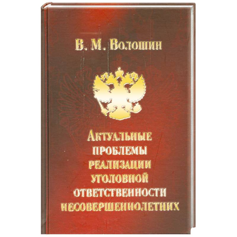 Актуальные проблемы реализации уголовной ответственности несовершеннолетних