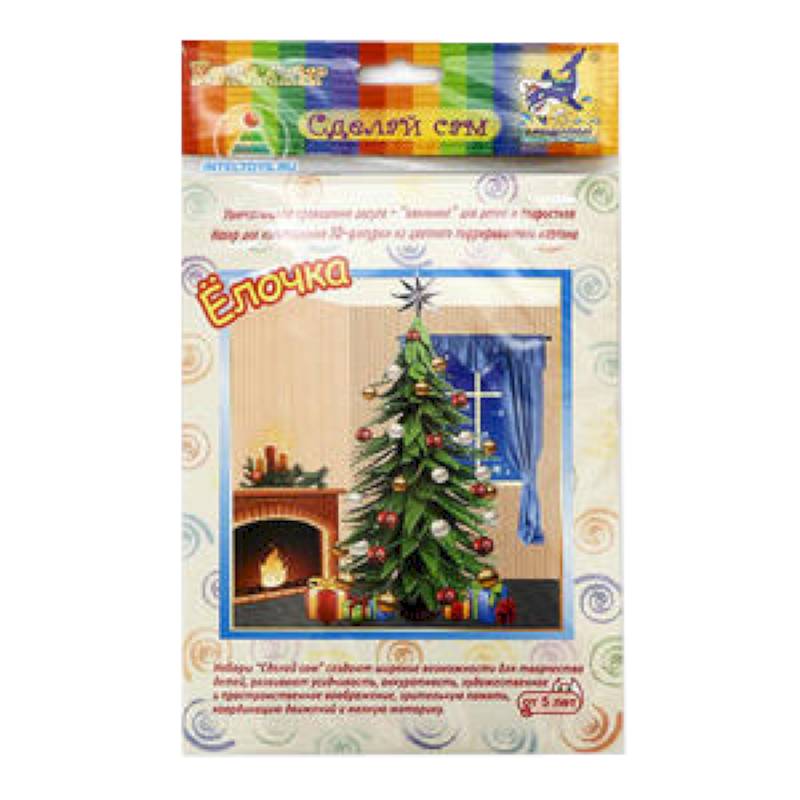 Набор для изготовления 3D-фигурок на магнитах 'Елочка' (БЗ-НГ-017)