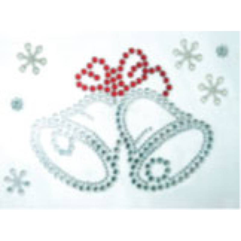 Наклейки со стразами для интерьера 'Колокольчики' (CHDX-1002)