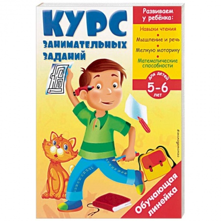 Развитие общих способностей, книга Курс занимательных заданий. Для детей 5-6 лет купить по скидке