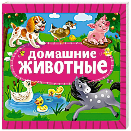 Знакомство с миром, развитие малыша, книга Домашние животные купить по скидке