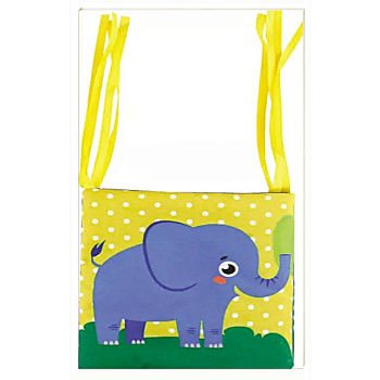 Мягкая книжка-бортик на кроватку «Наше чудо», с шуршалкой