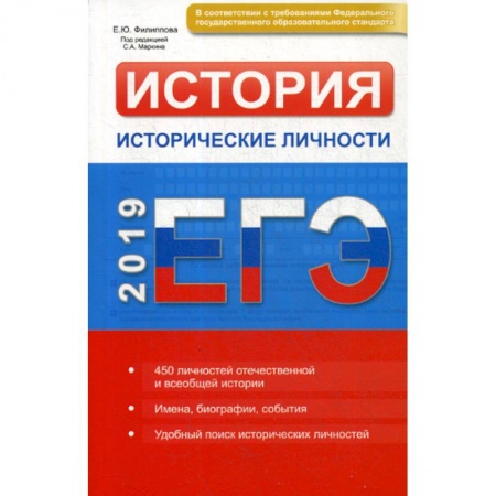 История, книга ЕГЭ. История. Исторические личности купить по скидке
