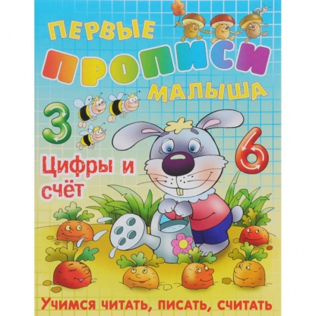 Письмо, мелкая моторика, книга Цифры и счет купить по скидке