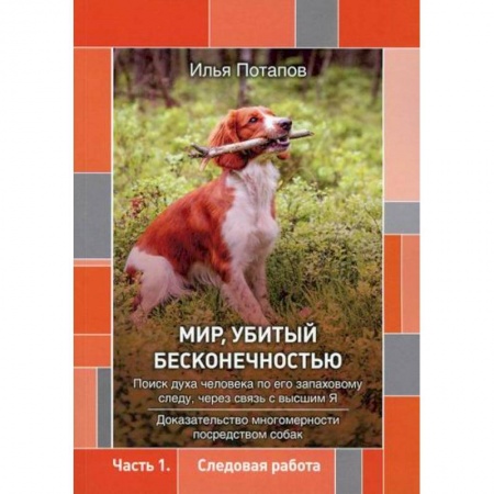 Русская современная проза, книга Мир, убитый бесконечностью: поиск духа человека по его запаховому следу, через связь с высшим Я: доказательство многомерности посредством собак купить по скидке