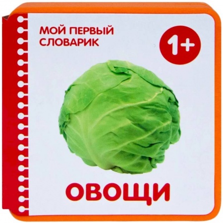 Знакомство с миром, развитие малыша, книга Овощи купить по скидке