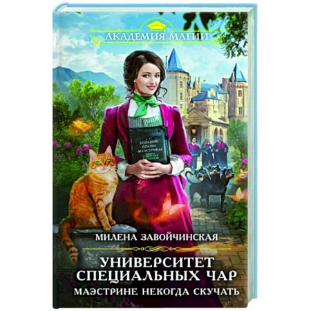 Русское фэнтези, книга Университет Специальных Чар. Маэстрине некогда скучать купить по скидке