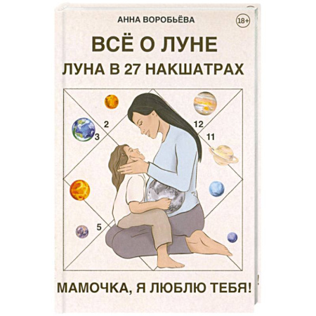 Луна, звезды и тайны судьбы, книга Книга Все о Луне. Луна в 27 накшатрах. Мамочка, я люблю тебя! купить по скидке