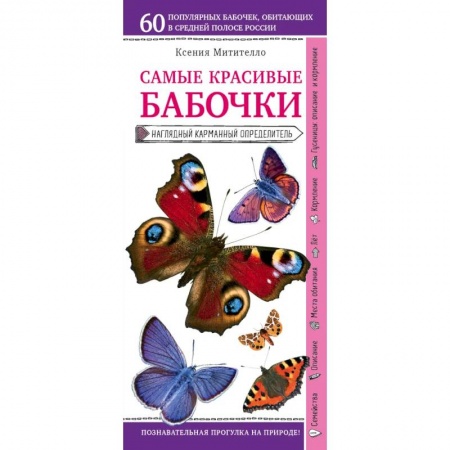 Животный и растительный мир, книга Бабочки. Наглядный карманный определитель купить по скидке