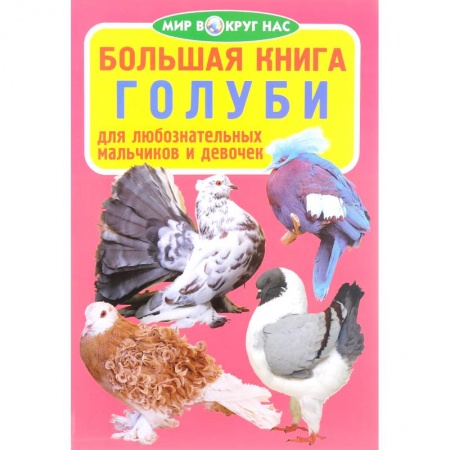 Окружающий мир, книга Большая книга. Голуби купить по скидке