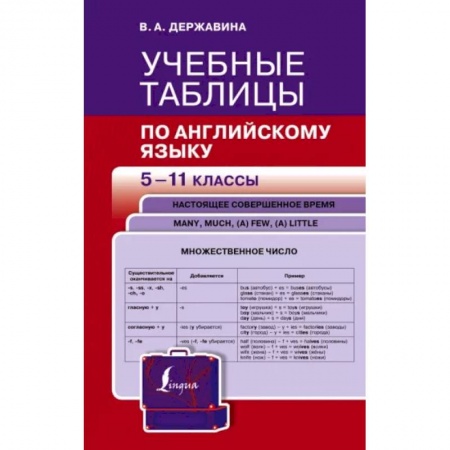Учебники, самоучители, пособия, книга Учебные таблицы по английскому языку. 5-11 классы купить по скидке