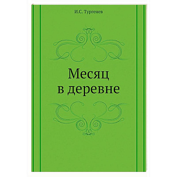 Месяц в деревне