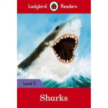 Литература на иностранном языке для детей, книга Sharks + downloadable audio купить по скидке