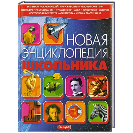 Книги, книга Новая энциклопедия школьника купить по скидке