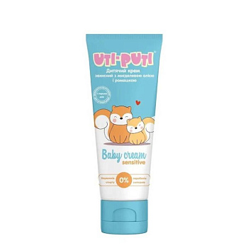 УТИ-ПУТИ Детский крем Защитный с миндальным маслом и ромашкой, 75 мл