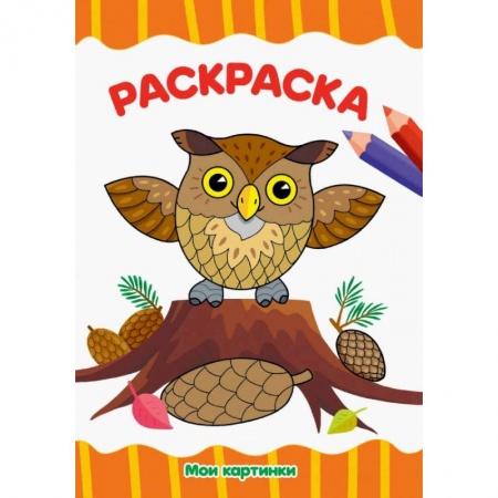 Раскраски, книга Раскраска А4. Мои картинки купить по скидке